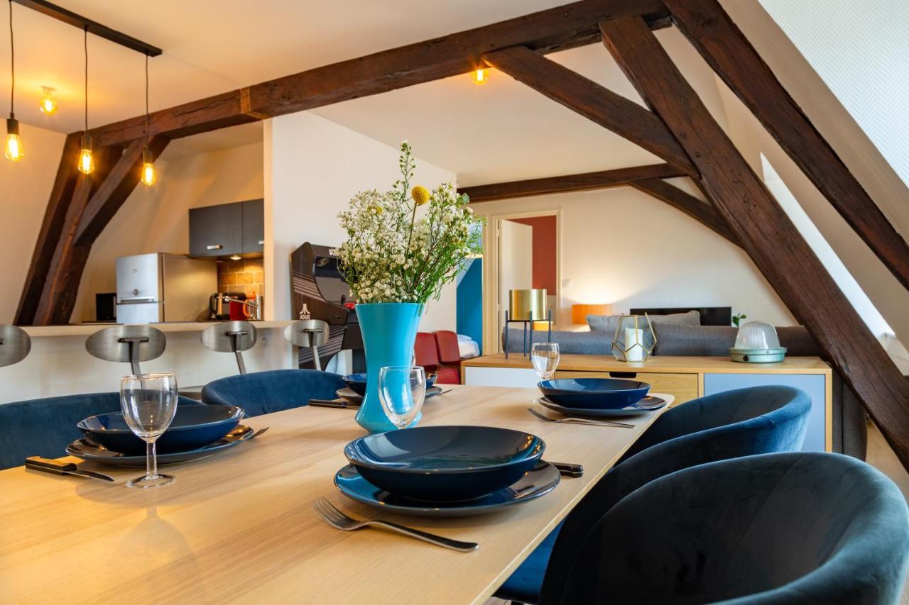 Happy Loft - Centre Historique + Parking Prive Apartment Blois Ngoại thất bức ảnh