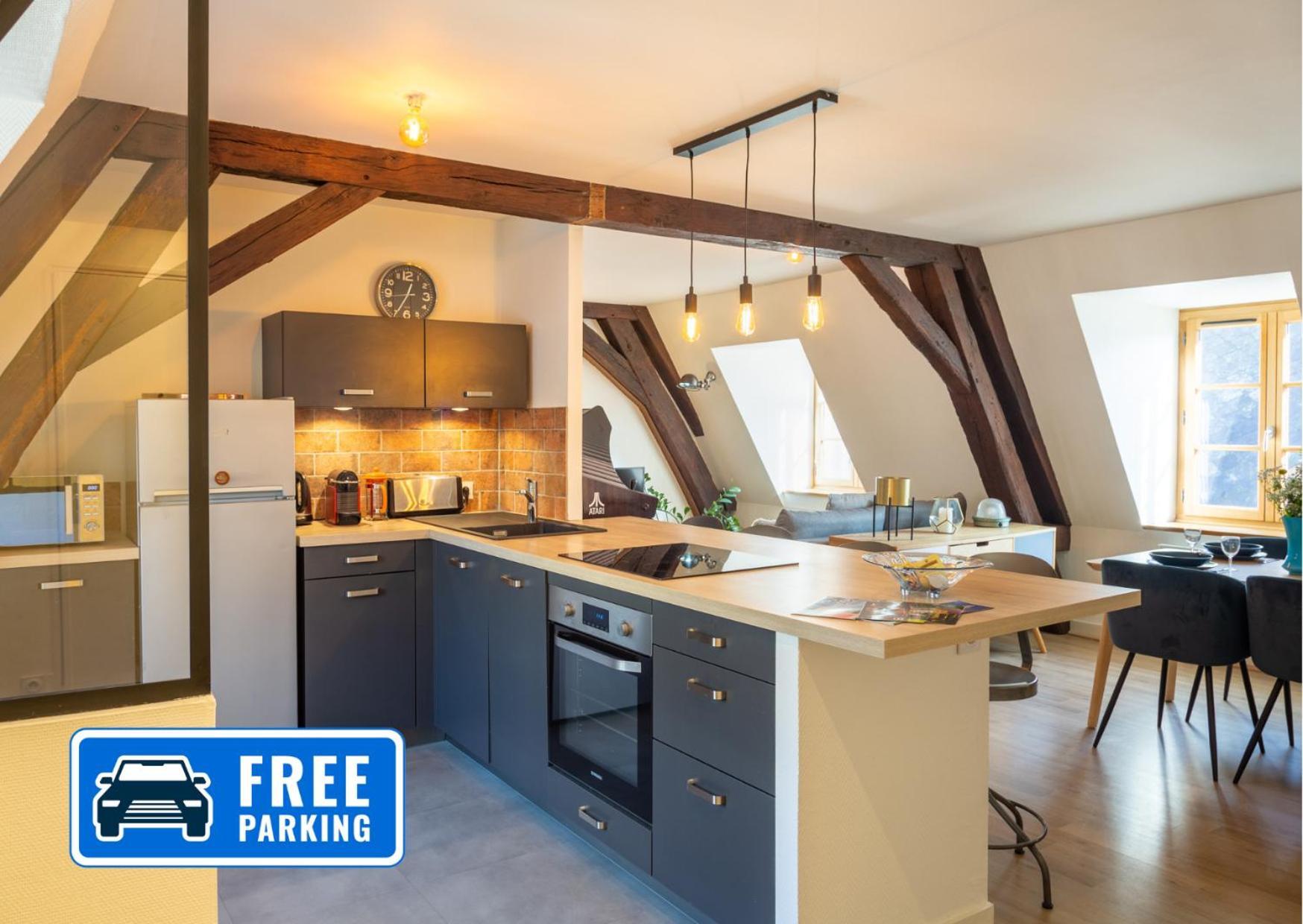 Happy Loft - Centre Historique + Parking Prive Apartment Blois Ngoại thất bức ảnh